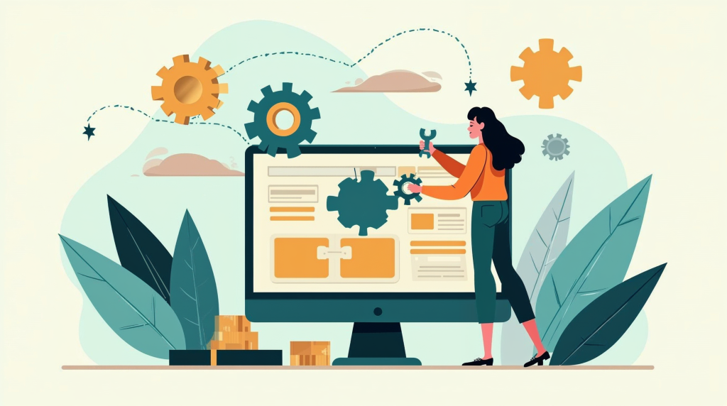 Done for you services hero illustration